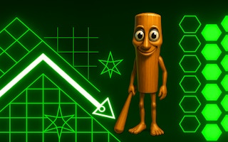 Image Tung Tung Sahur in Geometry Dash
